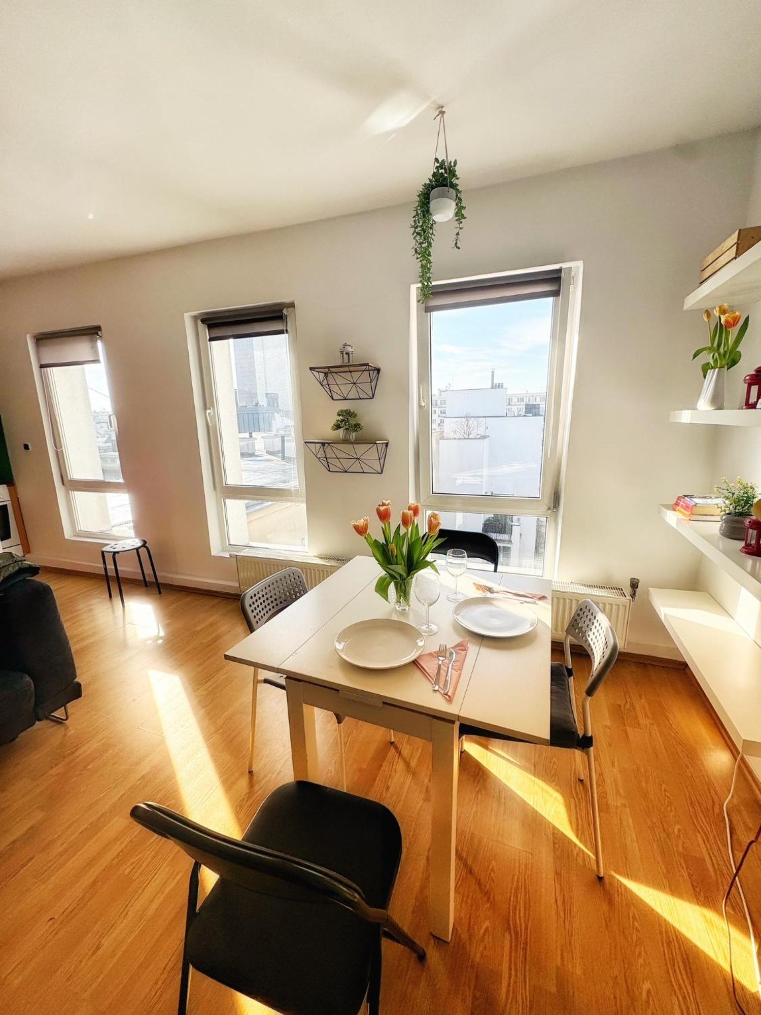Hoza Apartament Studio W Centrum Warszawy 바르샤바 외부 사진