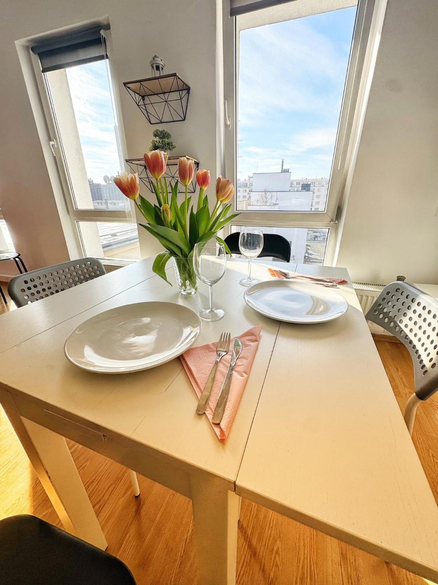 Hoza Apartament Studio W Centrum Warszawy 바르샤바 외부 사진